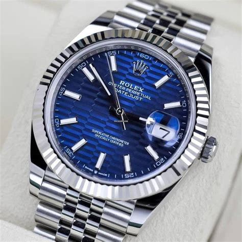 rolex datejust 2 azure blue review